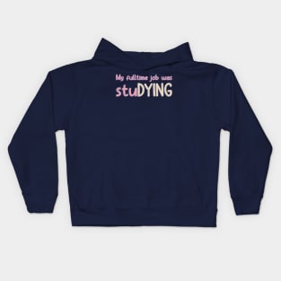 Studying Kids Hoodie